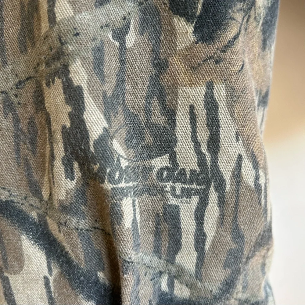 Mossy Oak Breakup Camouflage Brown Northwest Territory Large Bomber Jacket‎
